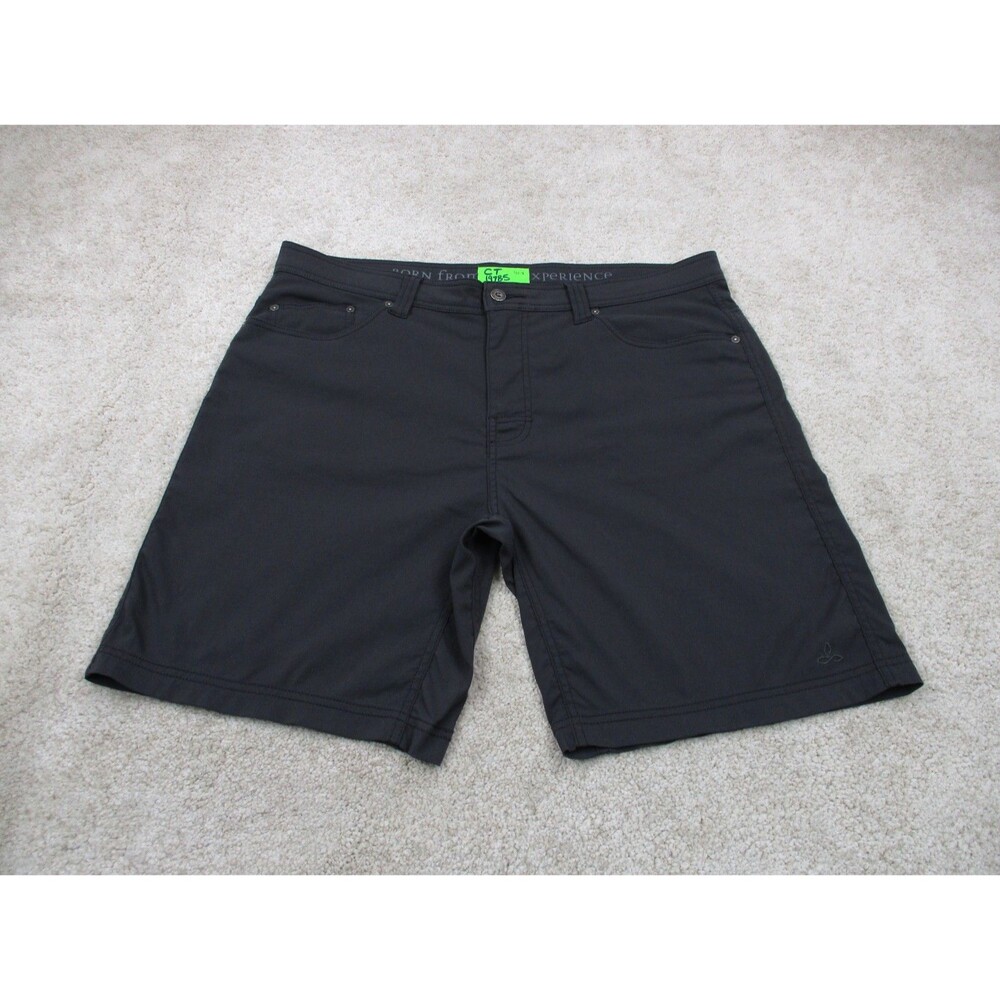 Prana Shorts Mens 40 Gray Brion II Hiking Performance Stretch Outdoor Chino 40x9